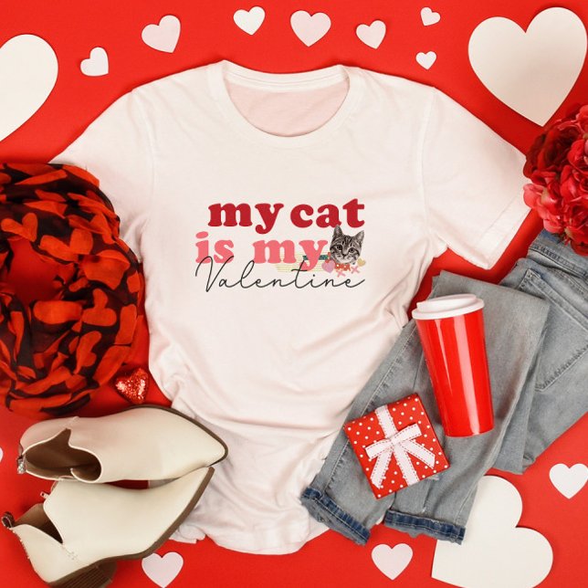 Meine Katze ist mein Valentine T-Shirt (Von Creator hochgeladen)