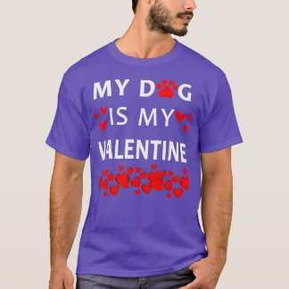 Meine Katze ist meine Valentine Kitten Lover Herzc T-Shirt