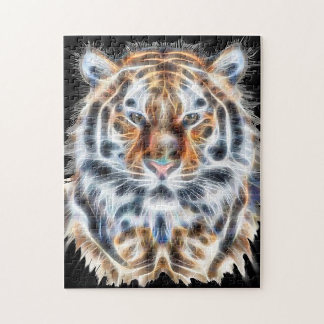 Meine Katze ist Schauspiel Up Tiger Gesichtsenergi (Vertikal)