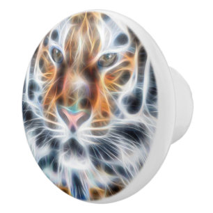 Meine Katze ist Schauspiel Up Tiger Portrait Energ Keramikknauf