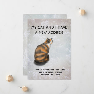 Meine Katze und ich haben die Ankündigung verschob