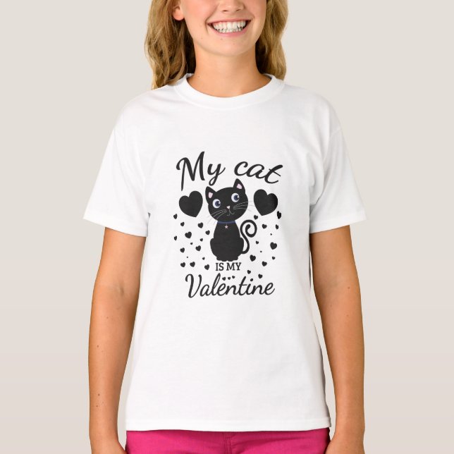 Meine Katzen sind meine Katze T-Shirt (Vorderseite)