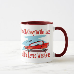 Meine Keule in den Levee führen und der Levee war  Tasse