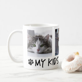 Meine Kinder haben Pfoten 3 Foto Kaffee Tasse