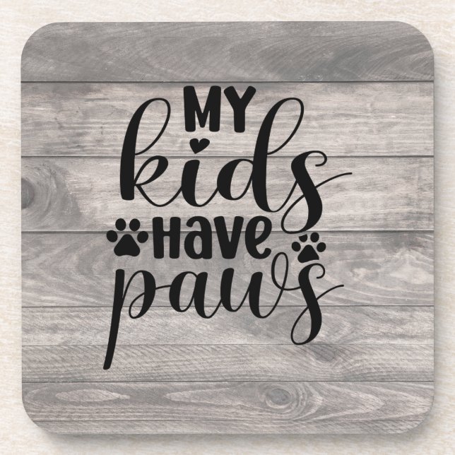 Meine Kinder haben Untersetzer (Vorderseite)