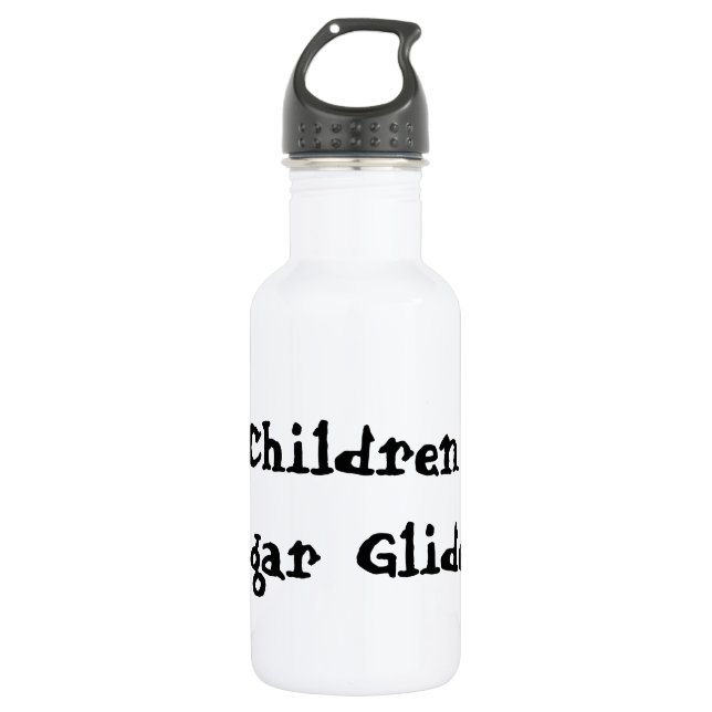 Meine Kinder sind Zuckergrüber Edelstahlflasche (Vorderseite)