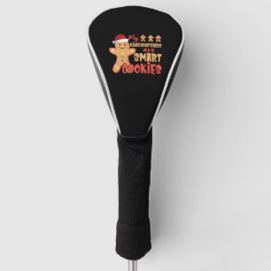Meine Kindergärtner sind kluge Kekse Weihnachten Golf Headcover