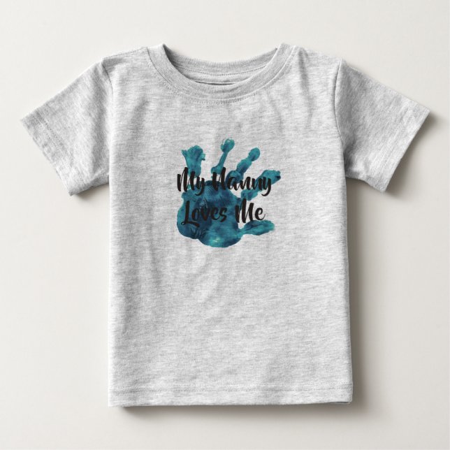 meine Kindermädchen-Lieben me8 Baby T-shirt (Vorderseite)