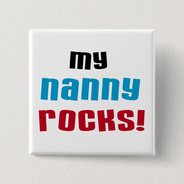 Meine Kinderrocks T-Shirts und Geschenke Button (Vorderseite)