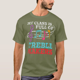 Meine Klasse ist voll von drei Machern Back2School T-Shirt