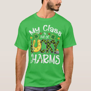 Meine Klasse ist voll von glücklichen Charms Lehre T-Shirt