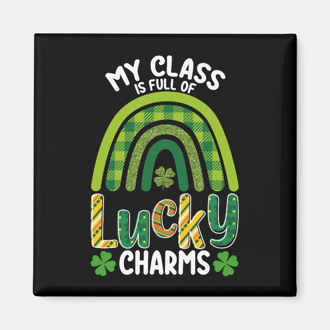 Meine Klasse ist voller Glücksbringer des St. Patr Magnet (Vorne)