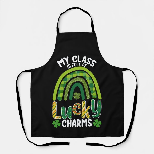 Meine Klasse ist voller Glücksbringer des St. Patr Schürze (Vorderseite)