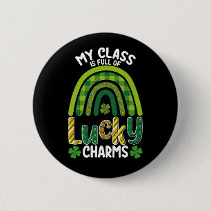 Meine Klasse ist voller Glücksbringer St. Patrick' Button