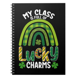 Meine Klasse ist voller Glücksbringer St. Patrick' Notizblock