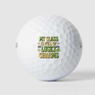 Meine Klasse ist voller Lucky Charms Patrick-Lehre Golfball