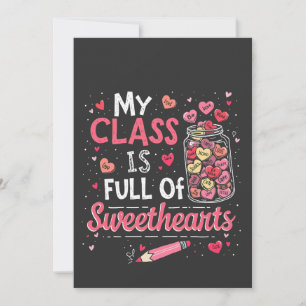 Meine Klasse ist voller Süßherzen Lehrer Valentins Ankündigung