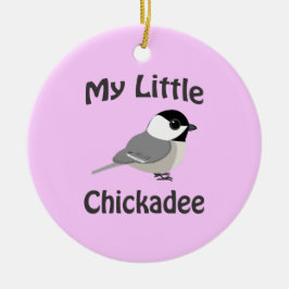Meine kleine Chickadee Keramikornament