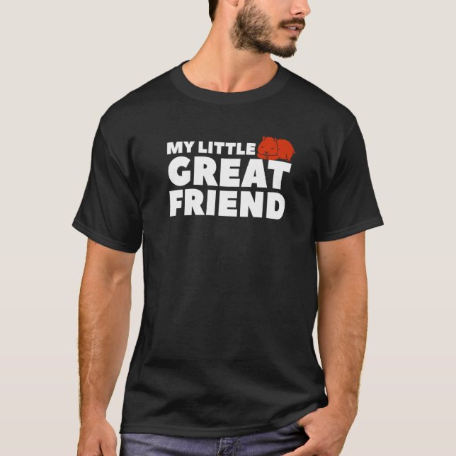 Meine kleine große Freundin Niedlich Hamster für e T-Shirt (Vorderseite)