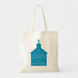 Meine kleine Kirchentasche blaue Kindertasche Tasc Tragetasche