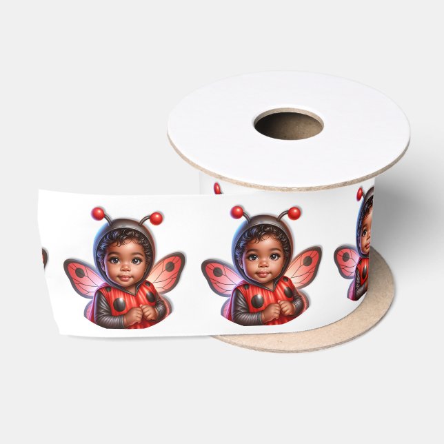 "Meine kleine Ladybug" Satinband (Spule)