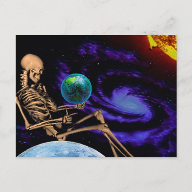 Meine kleine Welt Postkarte (Vorderseite)