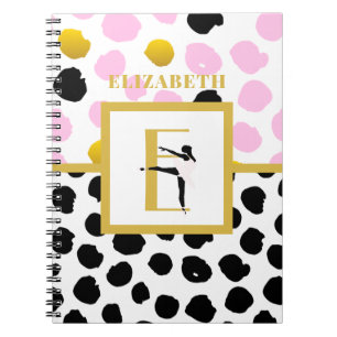 Meine kleinen Ballerina Journal-Dankesnotizen Notizblock