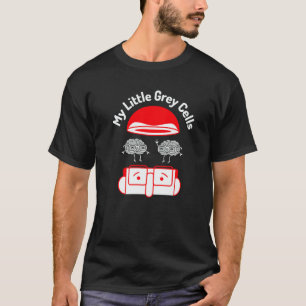 Meine kleinen grauen Zellen Hirn Genie Gehirn Neur T-Shirt