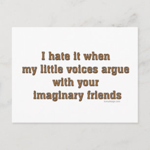 Meine kleinen Stimmen Postkarte