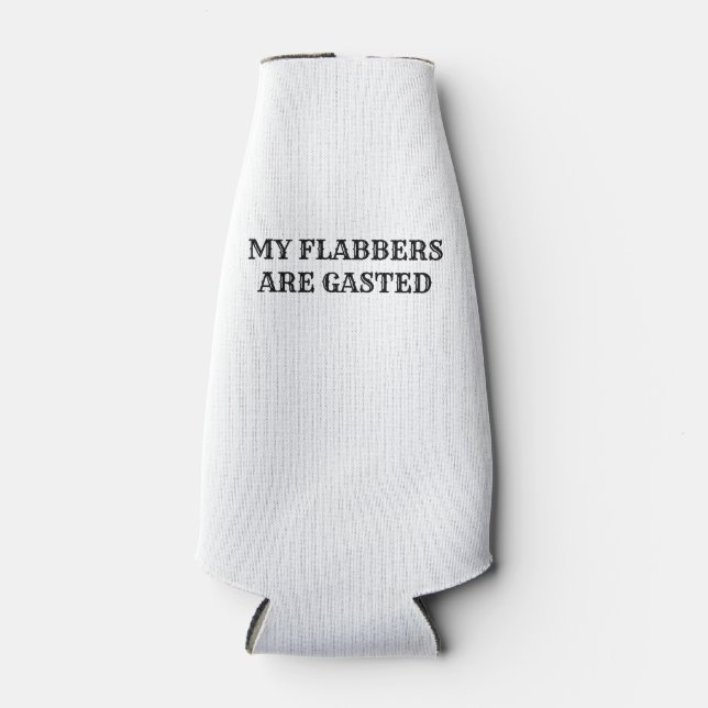 Meine Kollegen sind ein erfrischendes Zitat Flaschenkühler (Vorderseite)