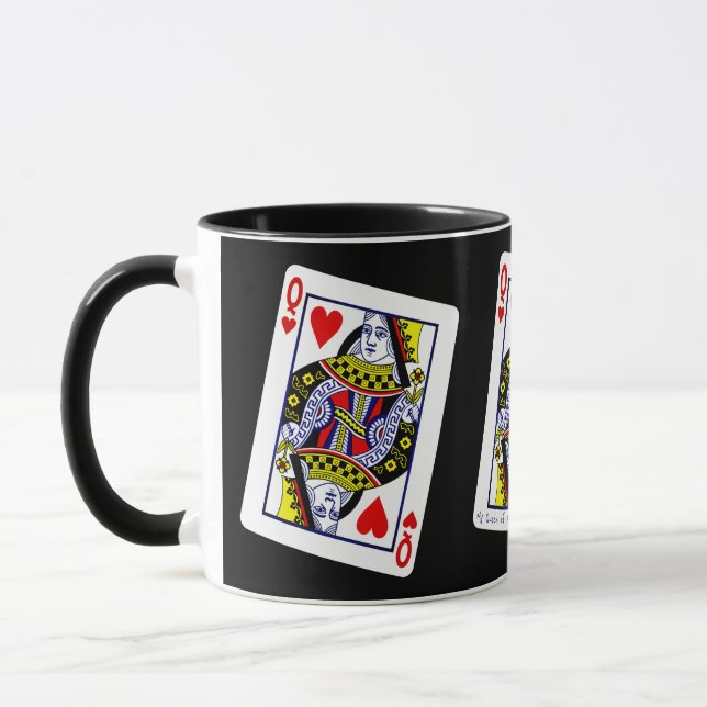 Meine Königin des Herzens ist deine Tasse (Links)