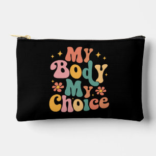 Meine Körperwahl Feminist Pro choice Zubehörtasche