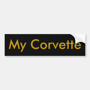 Meine Korvette Autoaufkleber