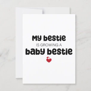 Meine Krawatte wächst an einer Baby-Krawatte Postkarte