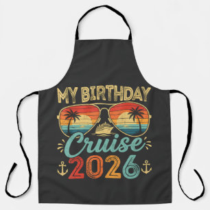 Meine Kreuzfahrt 2026 Party Kreuzfahrt Urlaub Schürze