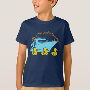 Meine Kreuzfahrt-Enten In Reih Und Glied Bringen T-Shirt