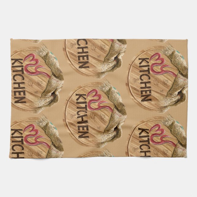 Meine Küche Geschirrtuch (Horizontal)