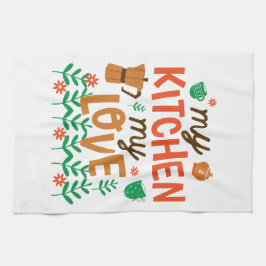 Meine Küche, meine Liebe Geschirrtuch