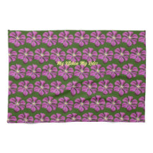 "Meine Küche meine Regel" elegante Purpleflores mi
