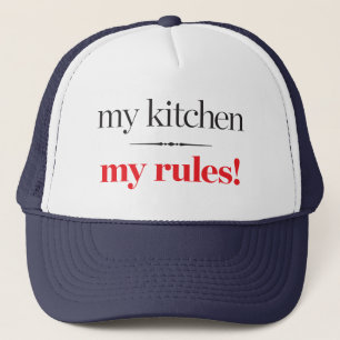 Meine Küche, meine Regeln Truckerkappe