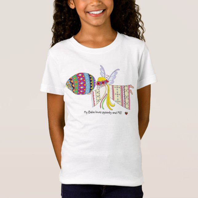 Meine Kuchen-Lieben Pysanky und ich T-Shirt (Vorderseite)