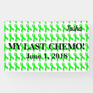 Meine letzte Chemo Feierfahne Banner