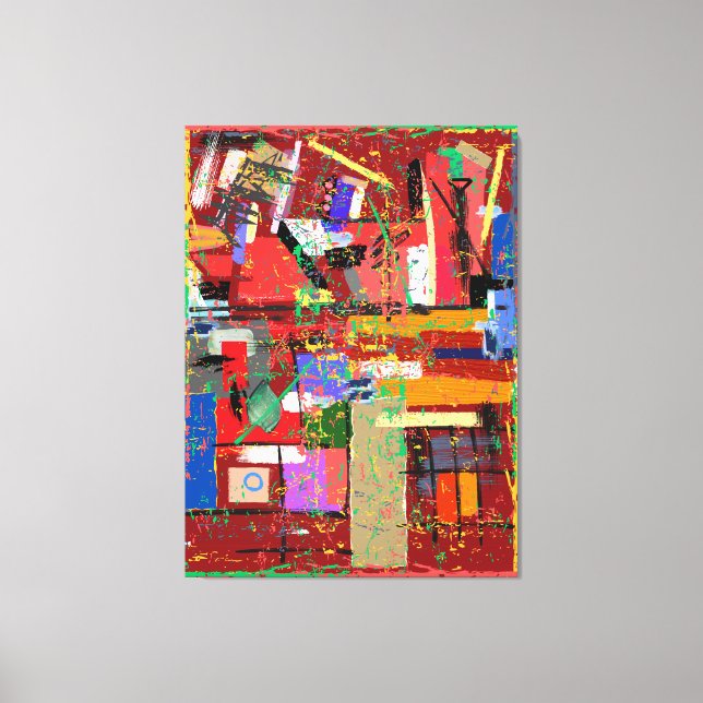 Meine letzte MRT Leinwanddruck (Vorderseite)