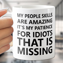 Meine Leute beherrschen Funny Kaffeetasse