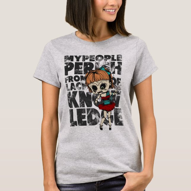 Meine Leute kommen - den T - Shirt der Frauen um (Vorderseite)
