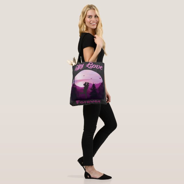 meine Liebe für immer Tasche (Am Model)