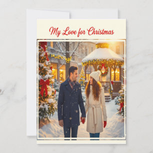 MEINE LIEBE FÜR WEIHNACHTEN MANN UND FRAU ZUSAMMEN