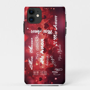 "Meine Liebe" in verschiedenen Sprachen Case-Mate iPhone Hülle