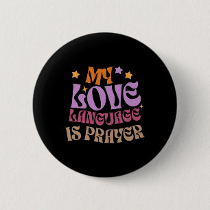 Meine Liebe ist das Gebet Christus Jesus Lover W Button