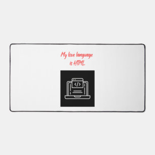 Meine Liebe ist HTML Schreibtischunterlage